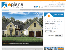 Tablet Screenshot of eplans.com